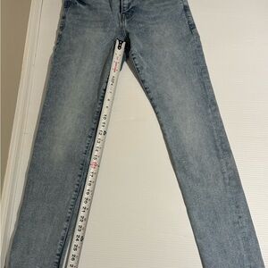 Express Light Blue Men's Slim Jeans